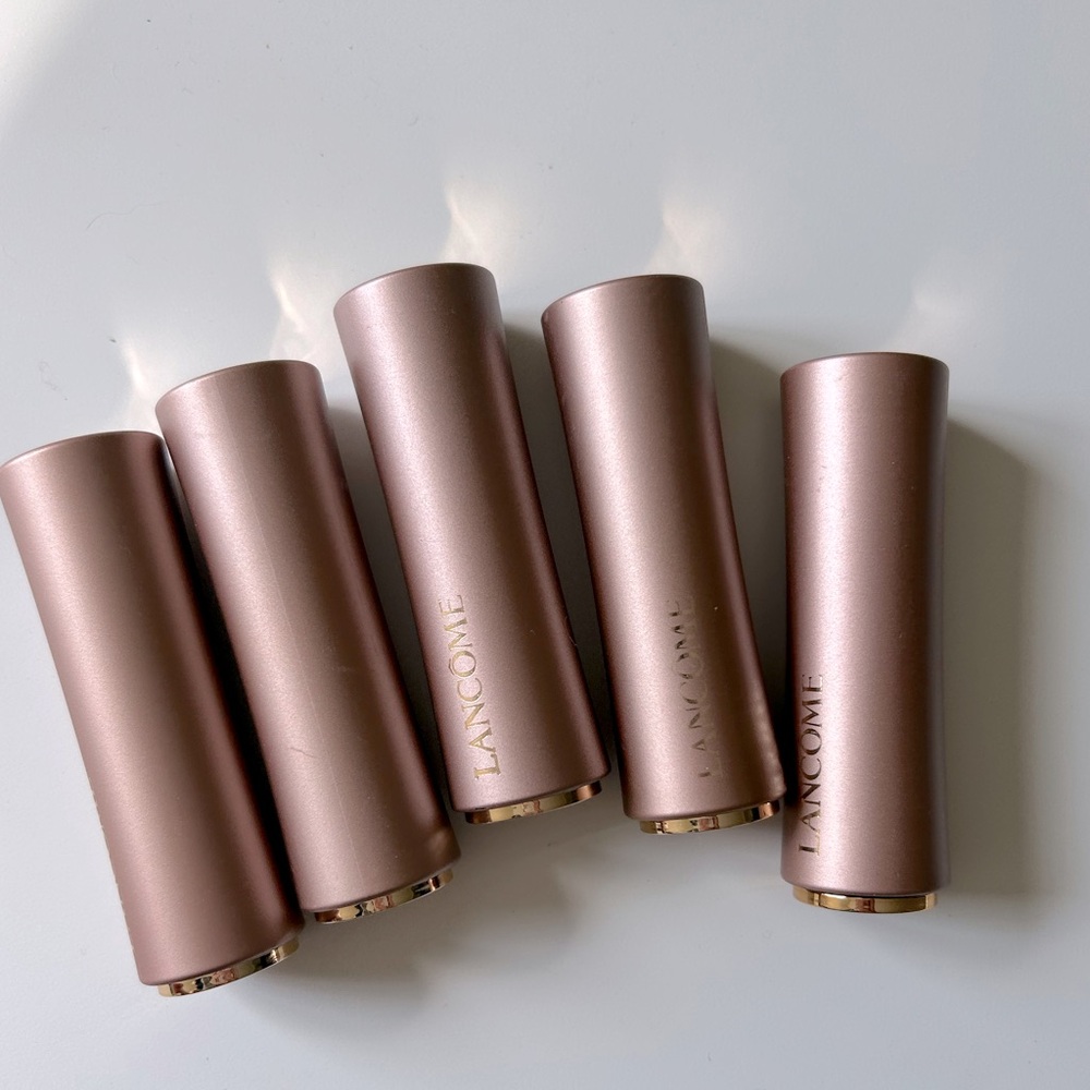 5xLancôme L'Absolu Rouge Cream 210 Unspoken Feelings lipstick set - Picture 1 of 3